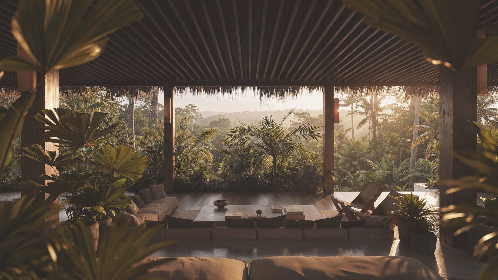 Jungle pathways at Casa Tuya
