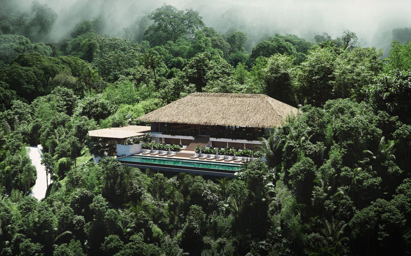 The jungle around Taro village